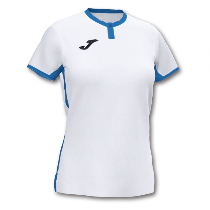 Joma Womens Toletum II Short Sleeve Jersey (W) White-Royal
