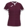 Joma Womens Toletum II Short Sleeve Jersey (W) Burgundy-White
