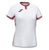 Joma Womens Toletum II Short Sleeve Jersey (W) White-Red