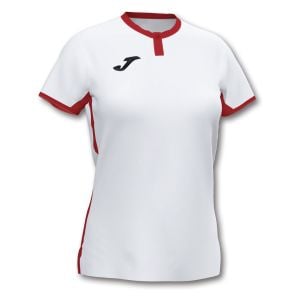 Joma Womens Toletum II Short Sleeve Jersey (W) White-Red