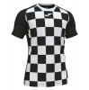 Joma Flag II Short Sleeve Jersey Black-White