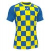 Joma Flag II Short Sleeve Jersey Royal-Yellow