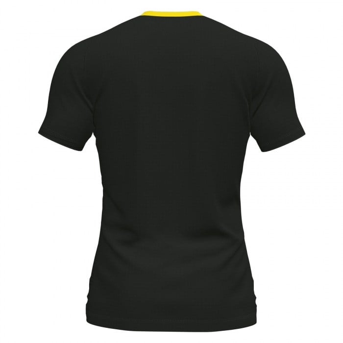 Joma Flag II Short Sleeve Jersey Black-Yellow