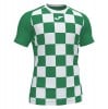 Joma Flag II Short Sleeve Jersey Green-White