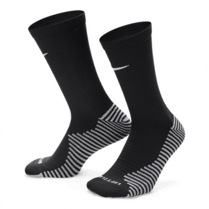 Nike Dri-FIT Strike Crew Socks - Black/White