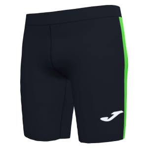 Joma ELITE VII FITTED SHORTS (M) Black-Fluo Green