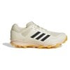 adidas-SS Fabela Rise Hockey Shoes - Ivory/Core Black/Spark Yellow