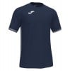 Joma Campus III Short Sleeve Shirt Navy