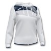 Joma Womens Supernova II Women's Zip Hoodie White-Navy