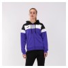 Joma Womens Crew IV Zip Up Hoodie (W) Purple-Black-White