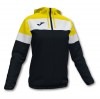 Joma Womens Crew IV Rain Jacket (W) Black-Yellow-White