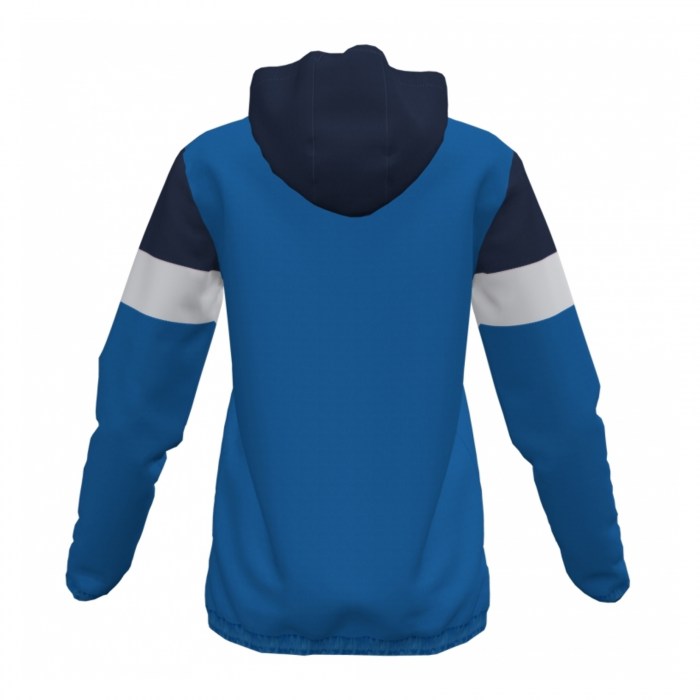 Joma Womens Crew IV Rain Jacket (W) Royal-Navy-White
