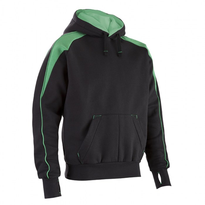 Classic Premium Team Hoodie Black-Green