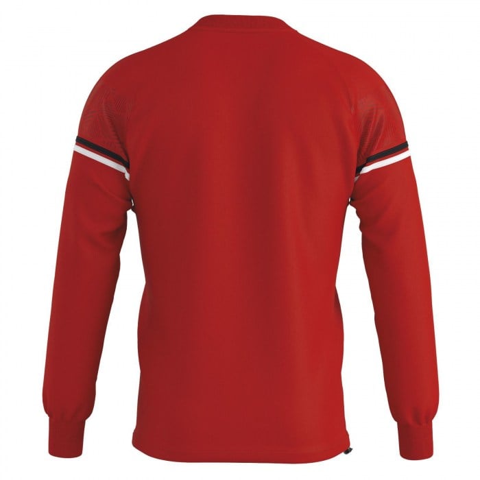 Errea Davis Warm Up Sweatshirt Red-Black-White