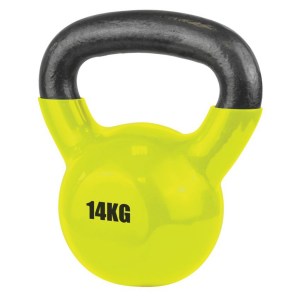 Urban-Fitness Vinyl Coated Kettlebell - 14KG