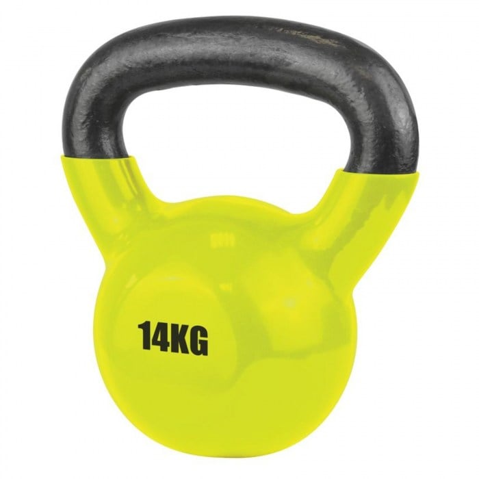 Urban-Fitness Vinyl Coated Kettlebell - 14KG