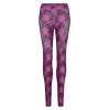 Womens Printed Tights Speckled Pink