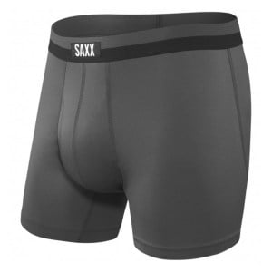 SAXX Sport Mesh Boxer Brief Fly Graphite