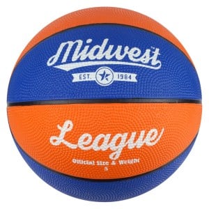Midwest League Basketball Blue-Orange