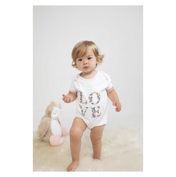 Larkwood Contrast Baby Bodysuit