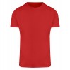 Recycled Sport Tee (M) Fire Red