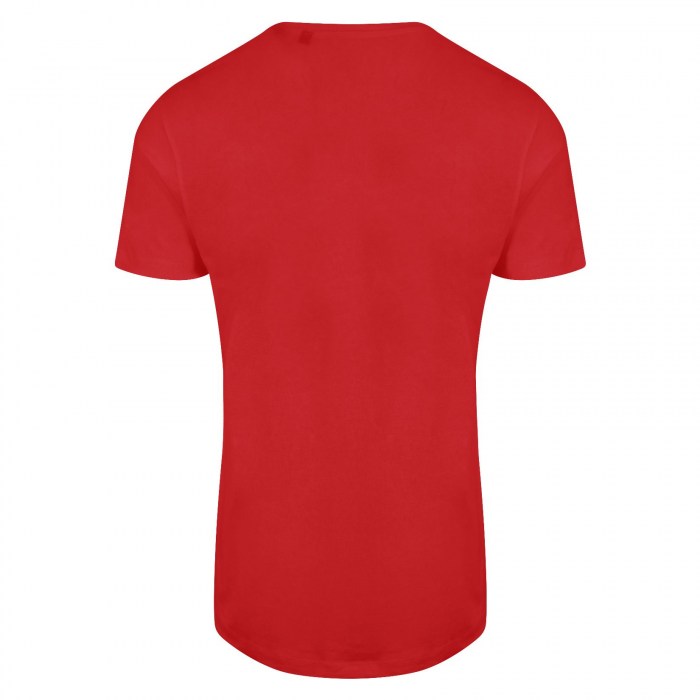 Recycled Sport Tee (M) Fire Red