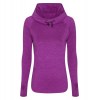 Womens Cowl Neck Midlayer Training Top