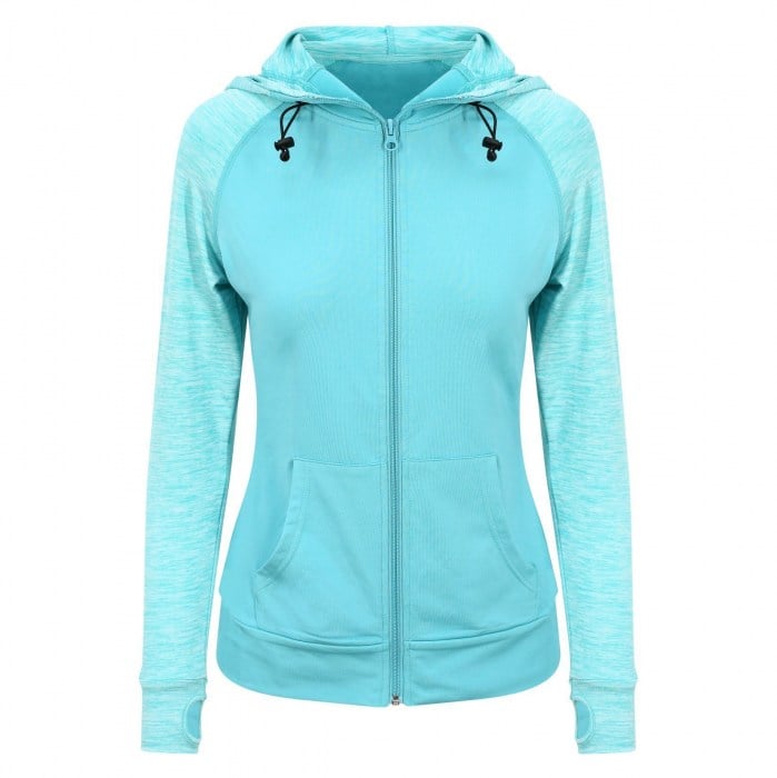 Womens Full Zip Training Hoodie