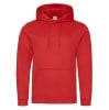 Sports Hoodie Fire Red