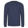 Tri-Blend Long Sleeve Tee Heather Navy