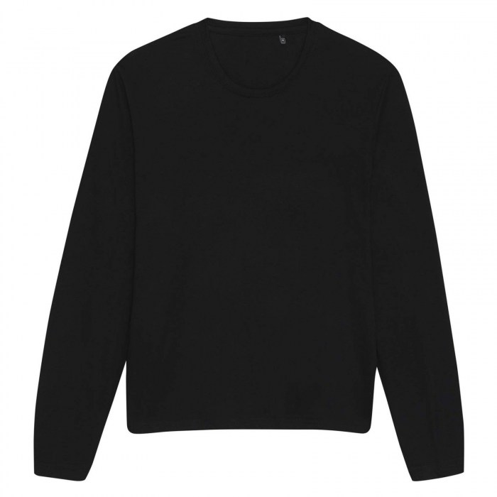Tri-Blend Long Sleeve Tee Solid Black