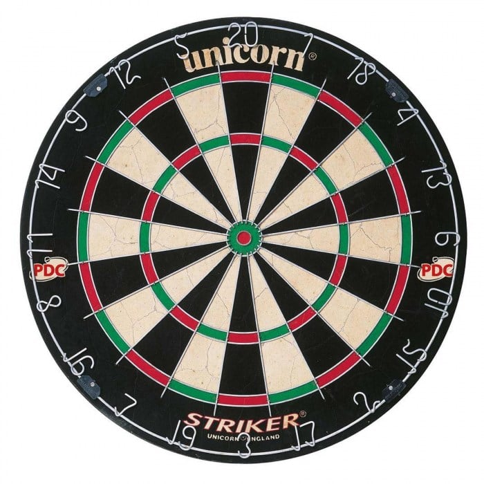 Unicorn Striker Bristle Dartboard - PDC Endorsed