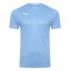Puma Liga Core Short Sleeve Shirt Silver Lake Blue-White