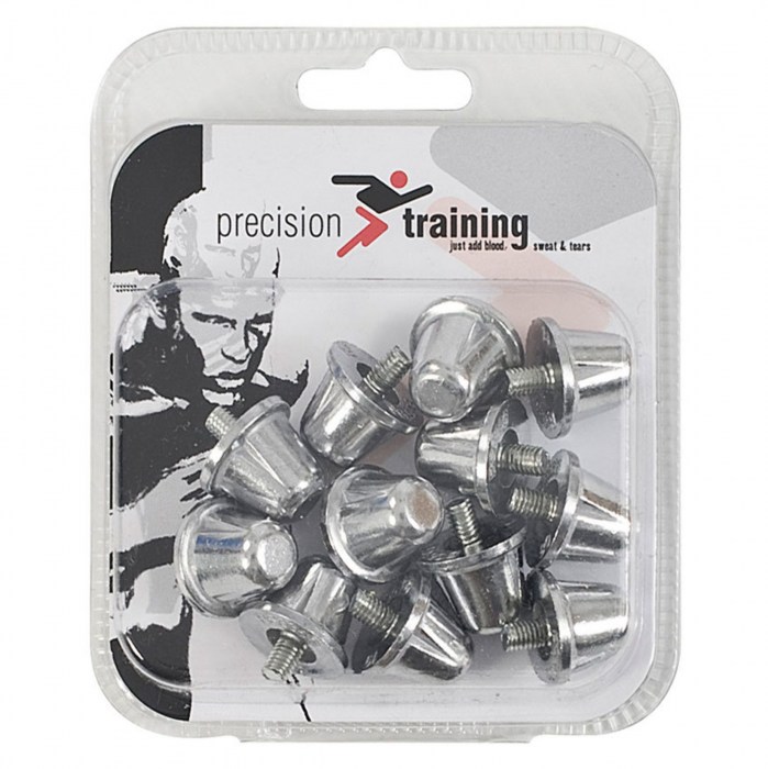 Precision Training Football Screw-in Ultra Flat Rubber Studs Box of 6 Sets 