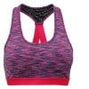  Womens Performance sports bra (medium impact) Space Pink