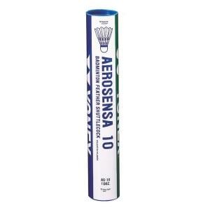 Yonex Aerosensa 10 Shuttles (Tube of 12)