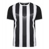 Puma Striped Short Sleeve Jersey Black-White