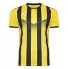 Puma Striped Short Sleeve Jersey Cyber Yellow-Black