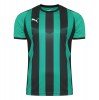 Puma Striped Short Sleeve Jersey Pepper Green-Black