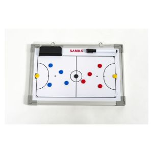 Samba Double Sided Futsal Tactic Board 30x45cm Inc Bag