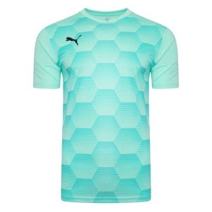 Puma Final Graphic Short Sleeve Jersey Glimmer Green