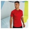 Panelled Tech Tee Fire Red