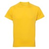 Panelled Tech Tee Sun Yellow