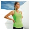 Womens Performance Strap Back Vest Lightning Green