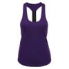 Womens Performance Strap Back Vest Purple