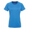 Womens Women's Panelled Tech Tee Sapphire