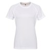 Womens Women's Panelled Tech Tee White