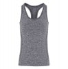 Womens Women's Seamless Multi-Sport Sculpt Vest Charcoal