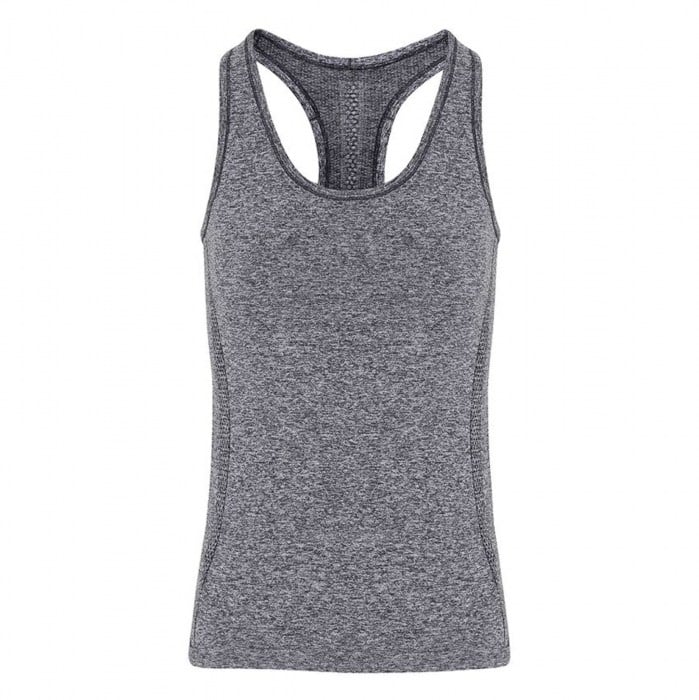 Womens Women's Seamless Multi-Sport Sculpt Vest Charcoal