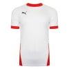 Puma Goal Short Sleeve Jersey White-Red